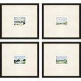 Paragon A Glimpse Outside S/4 Blue 21 X 23 X 1 Wall Art