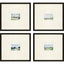 Paragon A Glimpse Outside S/4 Blue 21 X 23 X 1 Wall Art