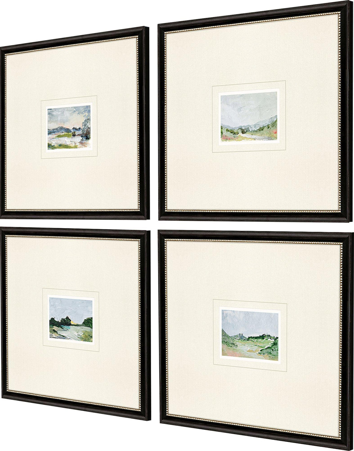 Paragon A Glimpse Outside S/4 Blue 21 X 23 X 1 Wall Art
