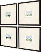Paragon A Glimpse Outside S/4 Blue 21 X 23 X 1 Wall Art