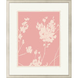 Paragon Wildflower Silhouette II Pink 39 X 32 X 2 Wall Art