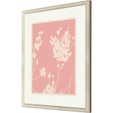 Paragon Wildflower Silhouette II Pink 39 X 32 X 2 Wall Art