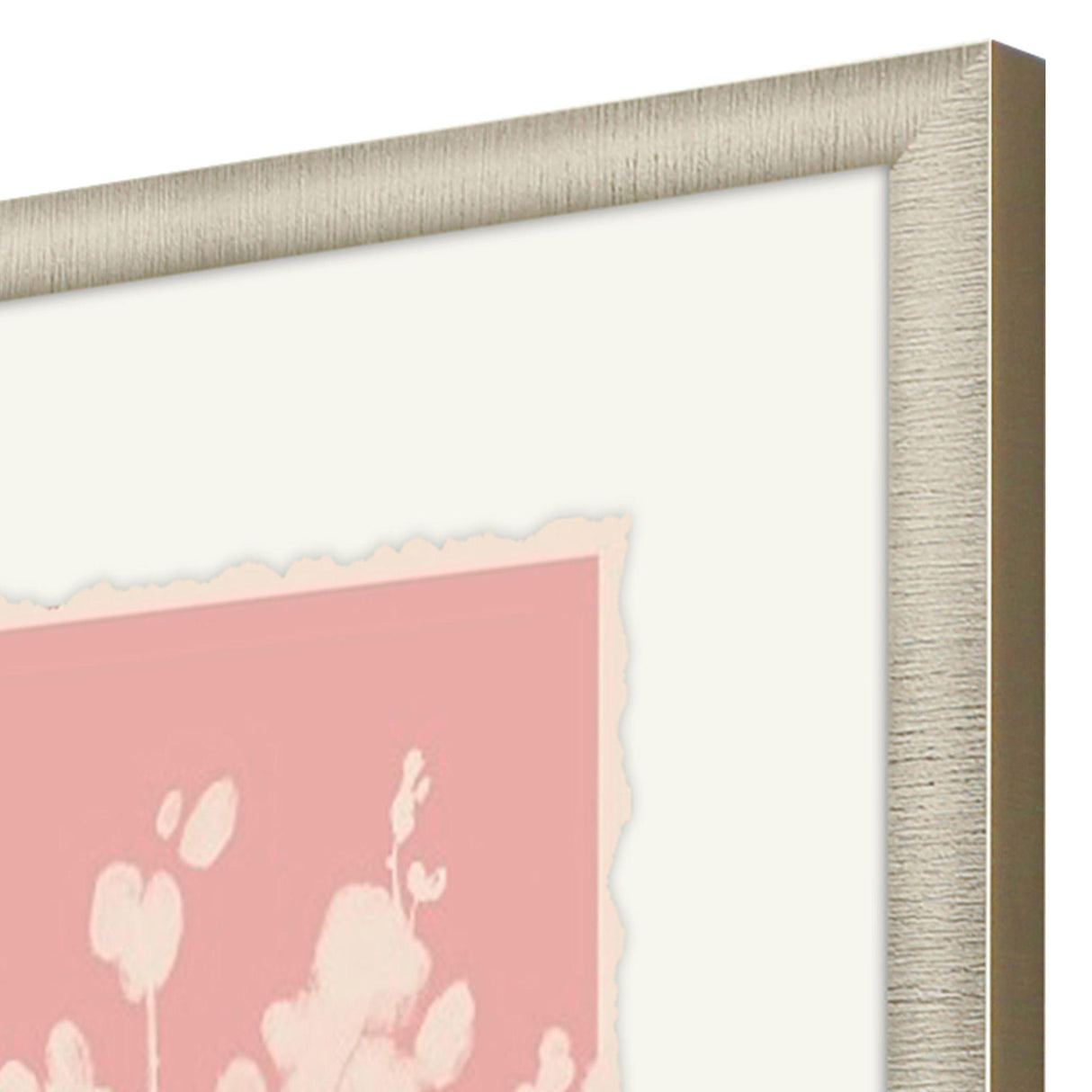 Paragon Wildflower Silhouette II Pink 39 X 32 X 2 Wall Art