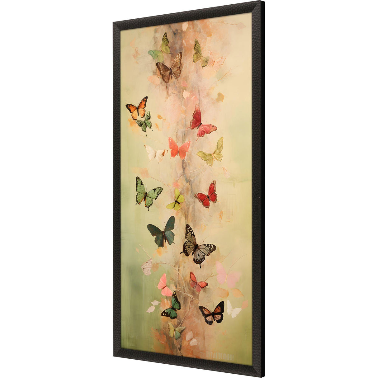 Paragon Butterfly Tower Green 51 X 27 X 2 Wall Art
