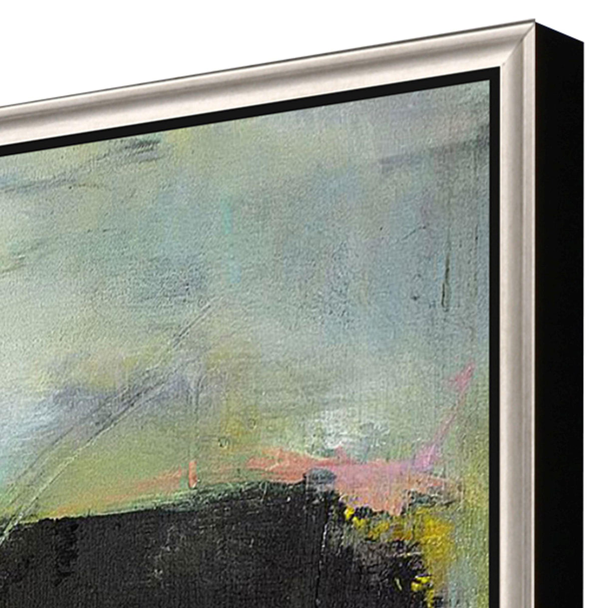 Paragon Overflow Blue 42 X 42 X 3 Wall Art