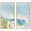 Paragon Lagoon Blue S/2 Blue 38 X 20 X 2 Wall Art