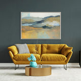 Paragon Folded Hills Blue 40 X 59 X 3 Wall Art