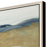 Paragon Folded Hills Blue 40 X 59 X 3 Wall Art