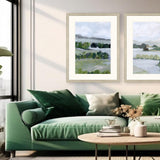 Paragon Here Comes the Sun I Green 47 X 35 X 2 Wall Art