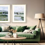 Paragon Here Comes the Sun II Green 47 X 35 X 2 Wall Art