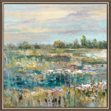 Paragon Summer Splendor Blue 43 X 43 X 3 Wall Art