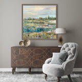 Paragon Summer Splendor Blue 43 X 43 X 3 Wall Art