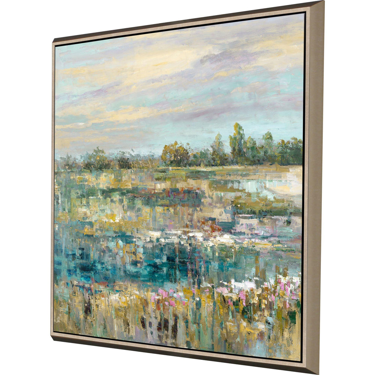 Paragon Summer Splendor Blue 43 X 43 X 3 Wall Art