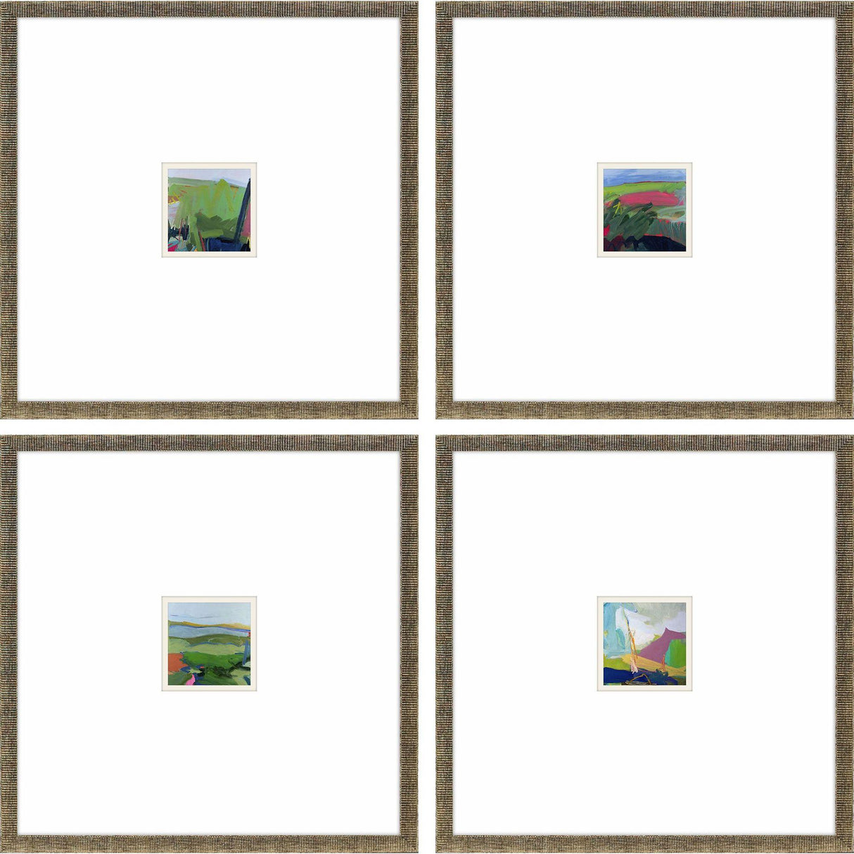 Paragon Maker of All Things S/4 Blue 17 X 17 X 1 Wall Art
