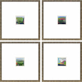 Paragon Maker of All Things S/4 Blue 17 X 17 X 1 Wall Art