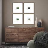 Paragon Maker of All Things S/4 Blue 17 X 17 X 1 Wall Art