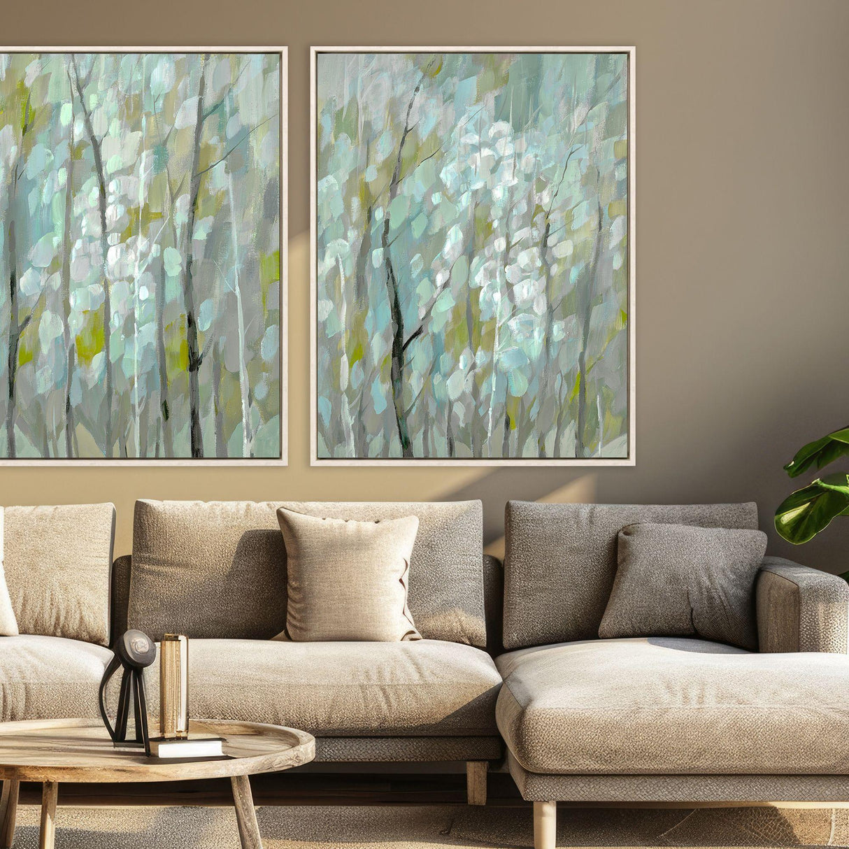 Paragon Summer Trees II Gray 50 X 38 X 3 Wall Art