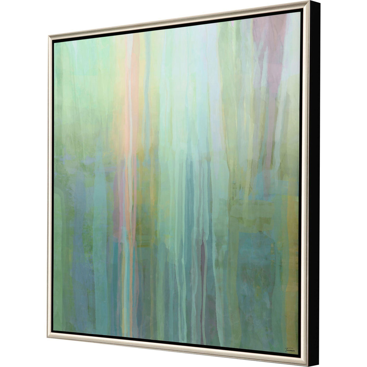 Paragon Passive I Blue 38 X 38 X 3 Wall Art