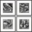 Paragon Cork S/4 Black 19 X 19 X 1 Wall Art