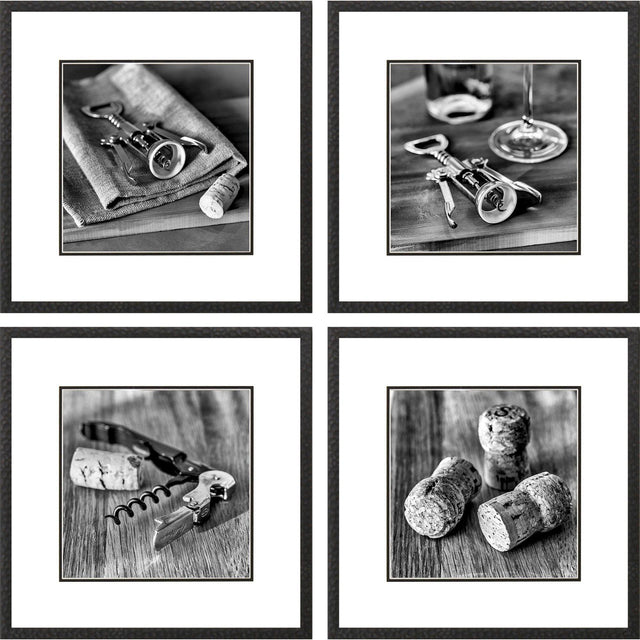 Paragon Cork S/4 Black 19 X 19 X 1 Wall Art