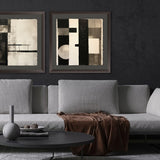 Paragon Shattered Impressions IV Black 29 X 29 X 2 Wall Art