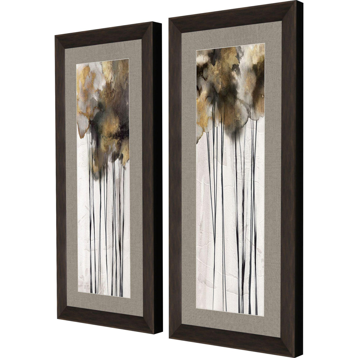 Paragon Inky Trees S/2 Gray 44 X 20 X 3 Wall Art
