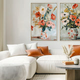 Paragon Spring Soiree 1 Orange 52 X 36 X 3 Wall Art