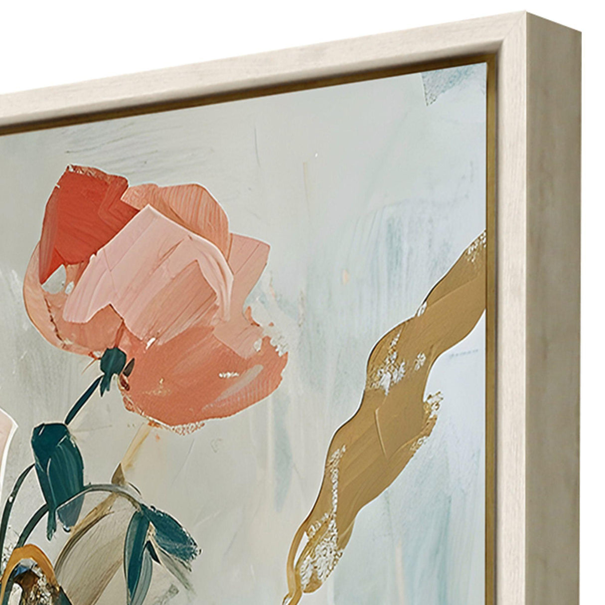 Paragon Spring Soiree 1 Orange 52 X 36 X 3 Wall Art