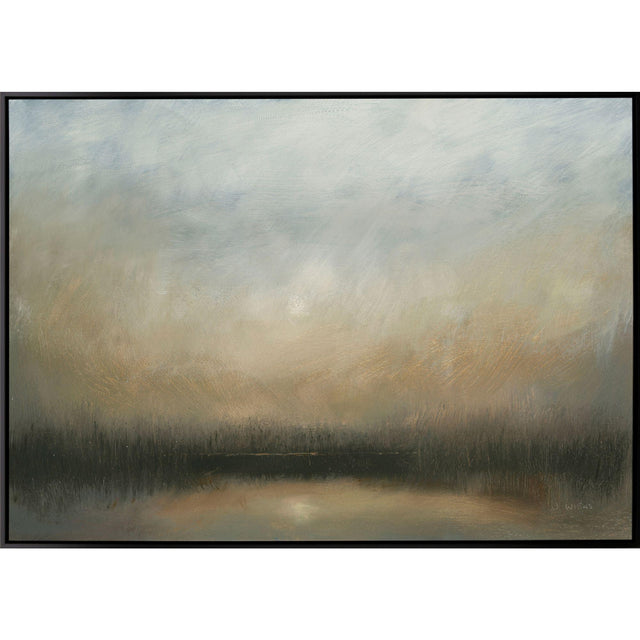 Paragon Evening Landscape Black 52 X 72 X 3 Wall Art