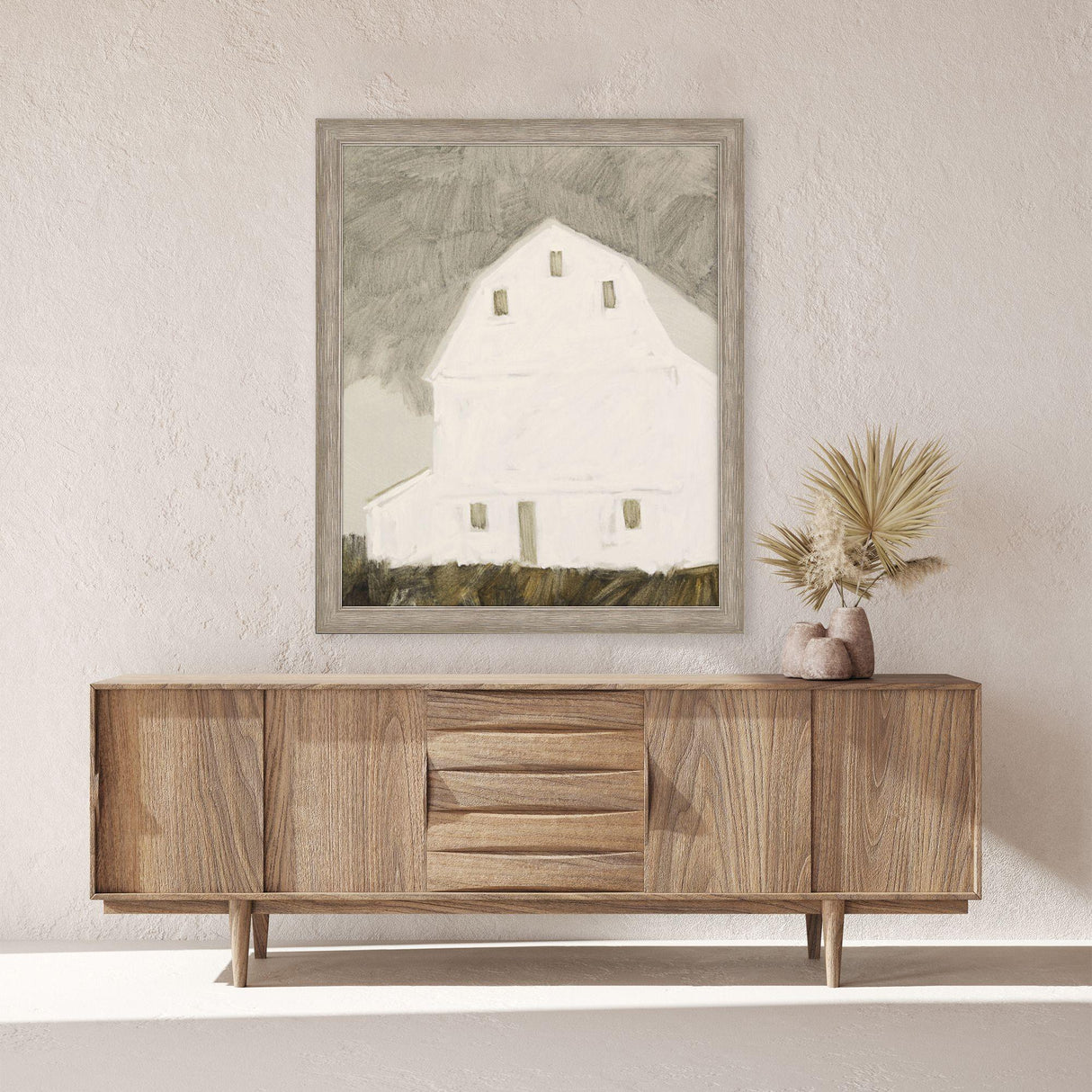 Paragon Simple Farmhouse Green 44 X 36 X 2 Wall Art