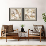 Paragon Golden Medallions S/2 Beige 21 X 21 X 1 Wall Art