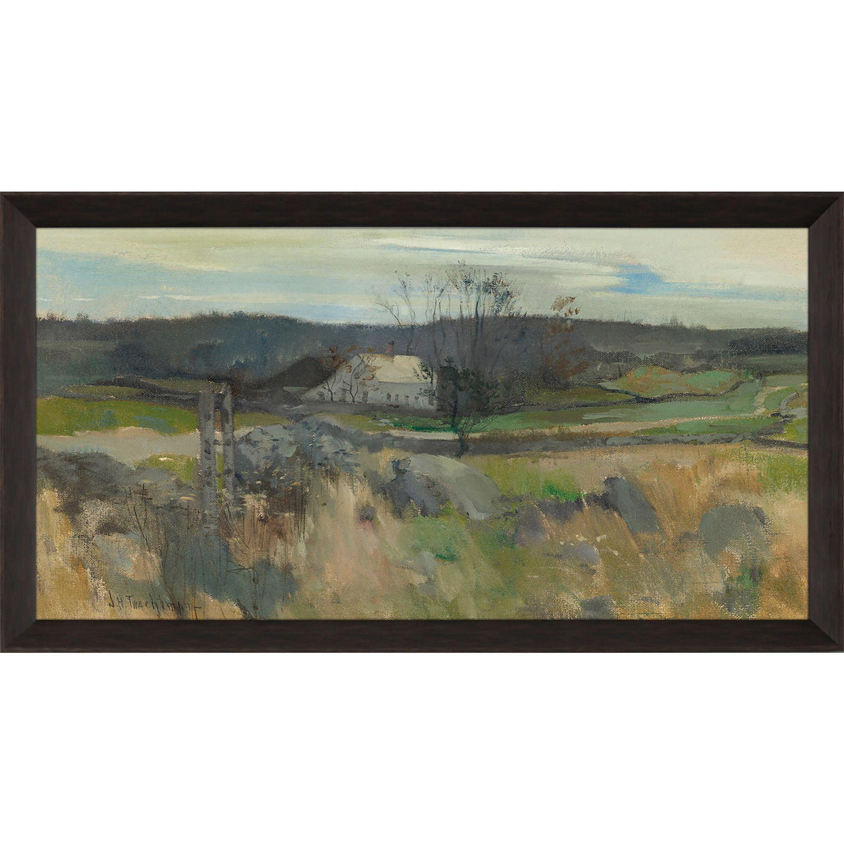 Paragon Middlebrook Farm Gray 28 X 52 X 3 Wall Art
