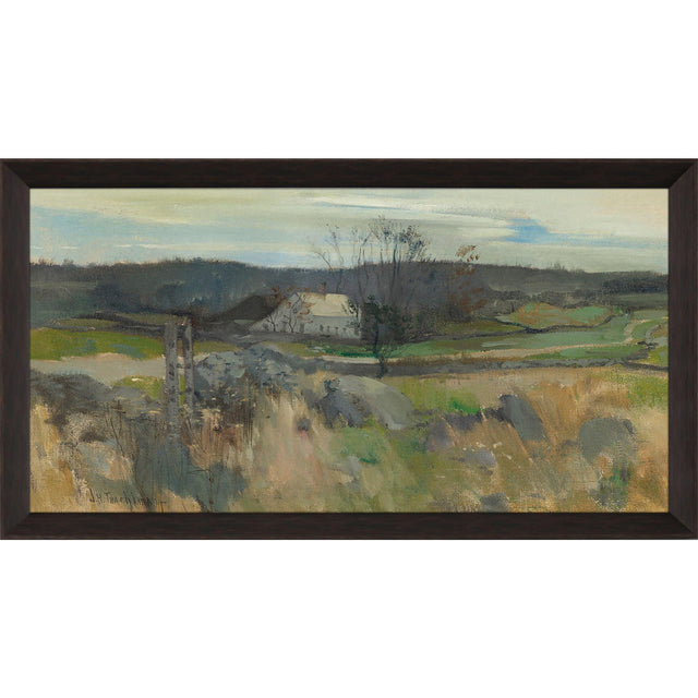 Paragon Middlebrook Farm Gray 28 X 52 X 3 Wall Art