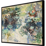 Paragon Lily Pond Blue 38 X 50 X 3 Wall Art