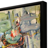 Paragon Lily Pond Blue 38 X 50 X 3 Wall Art