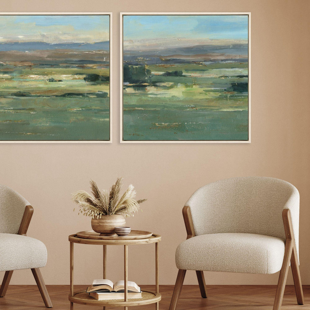 Paragon Rainbow Valley II Green 42 X 42 X 3 Wall Art