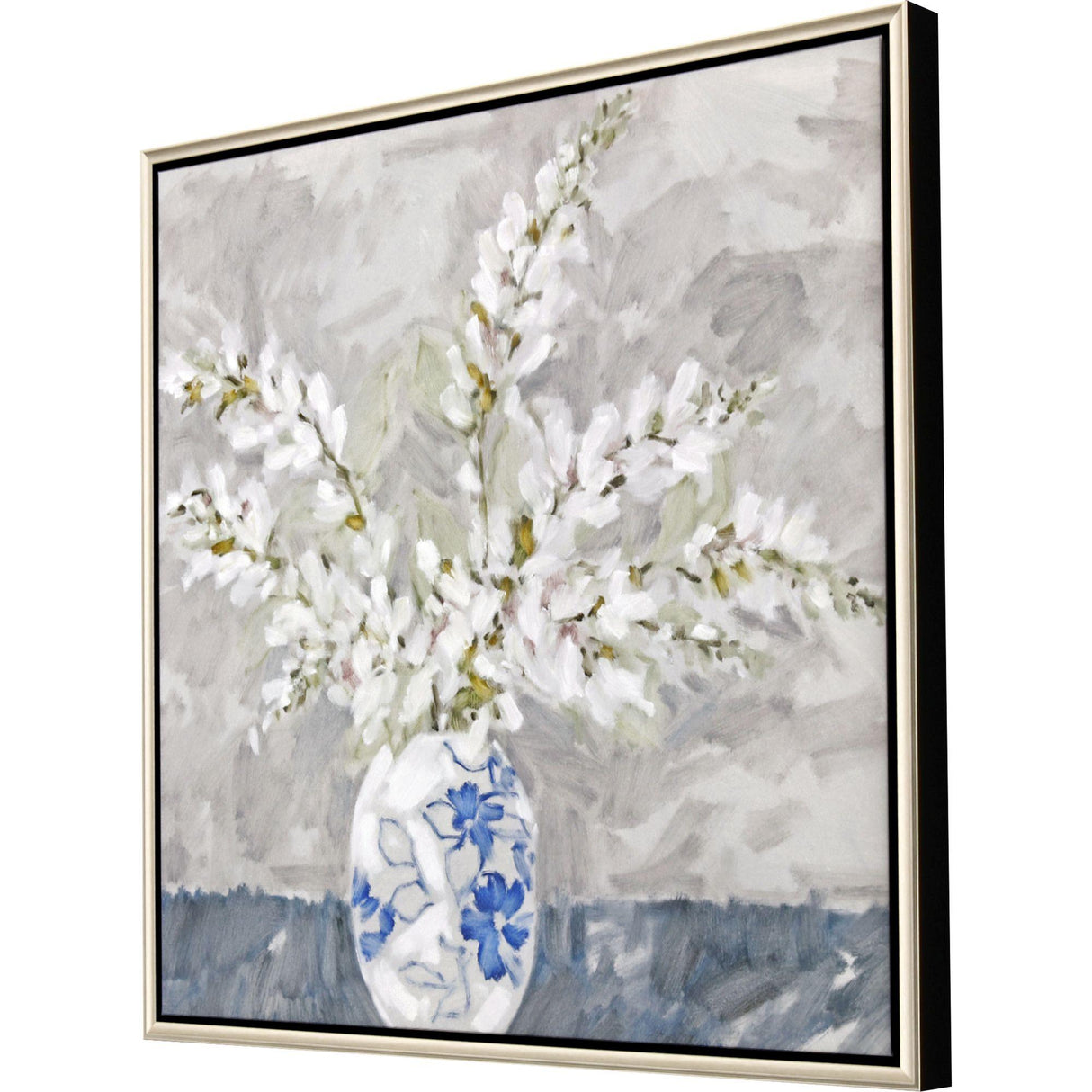 Paragon Calm Moment I White 38 X 38 X 3 Wall Art