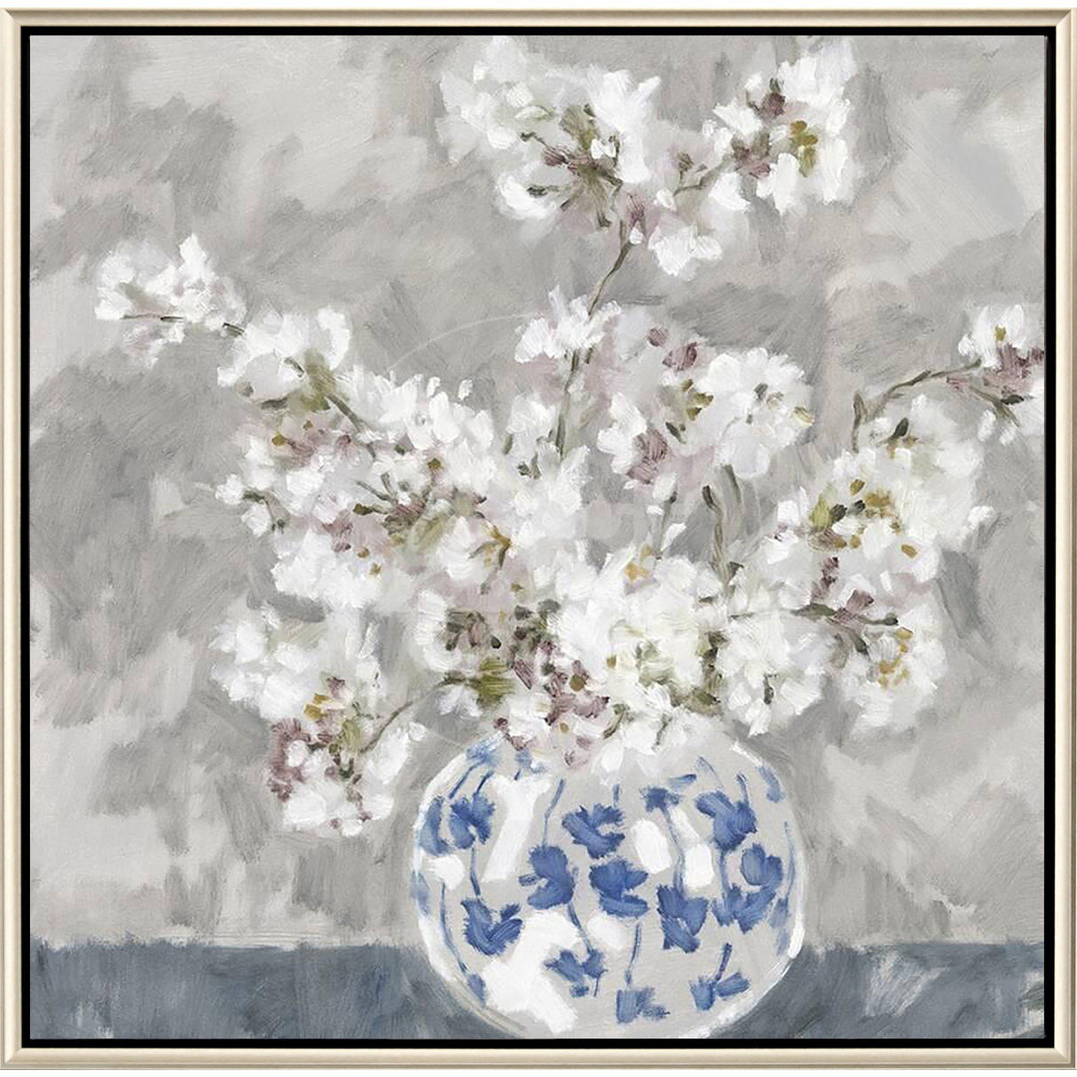 Paragon Calm Moment II White 38 X 38 X 3 Wall Art