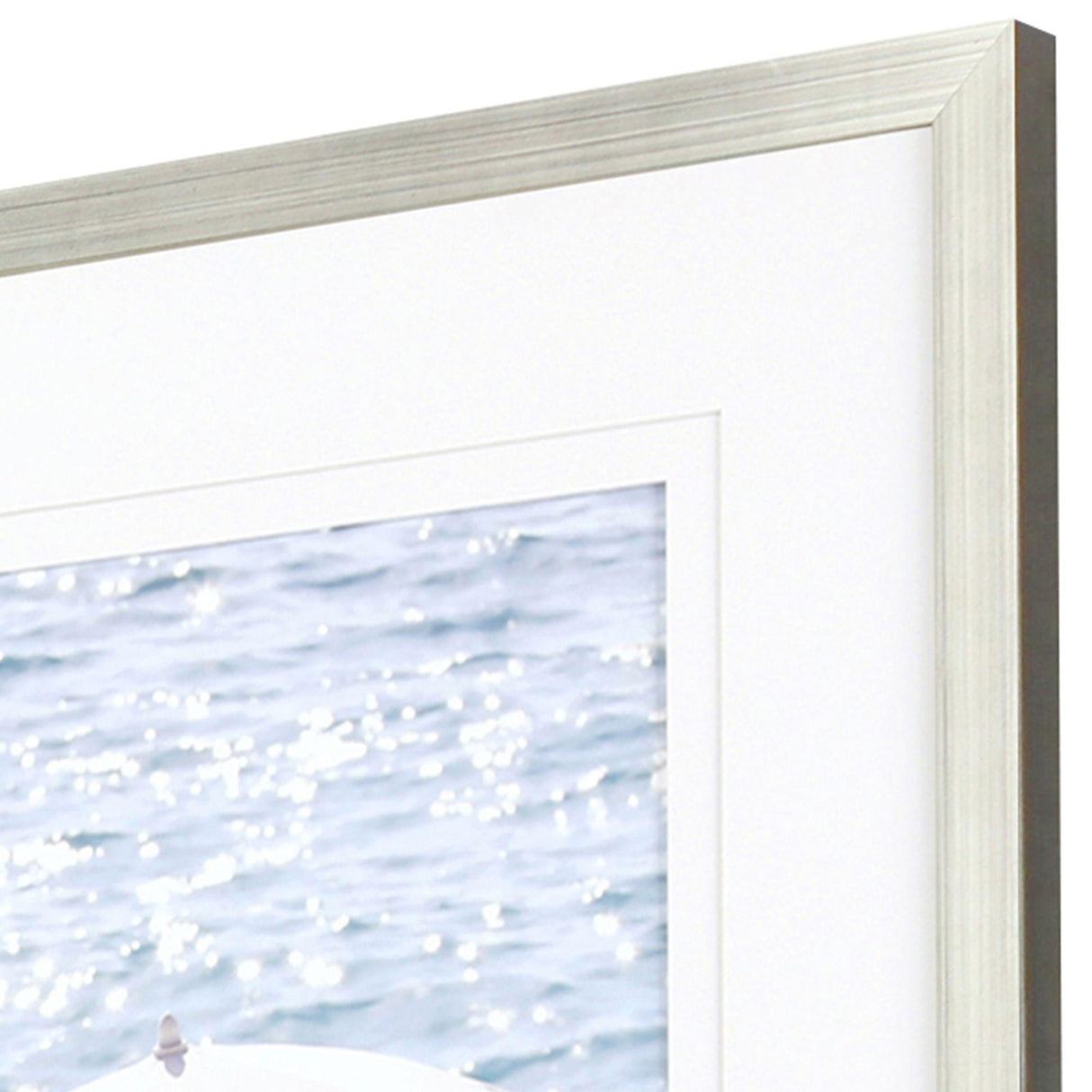 Paragon Sea Shade White 35 X 47 X 2 Wall Art
