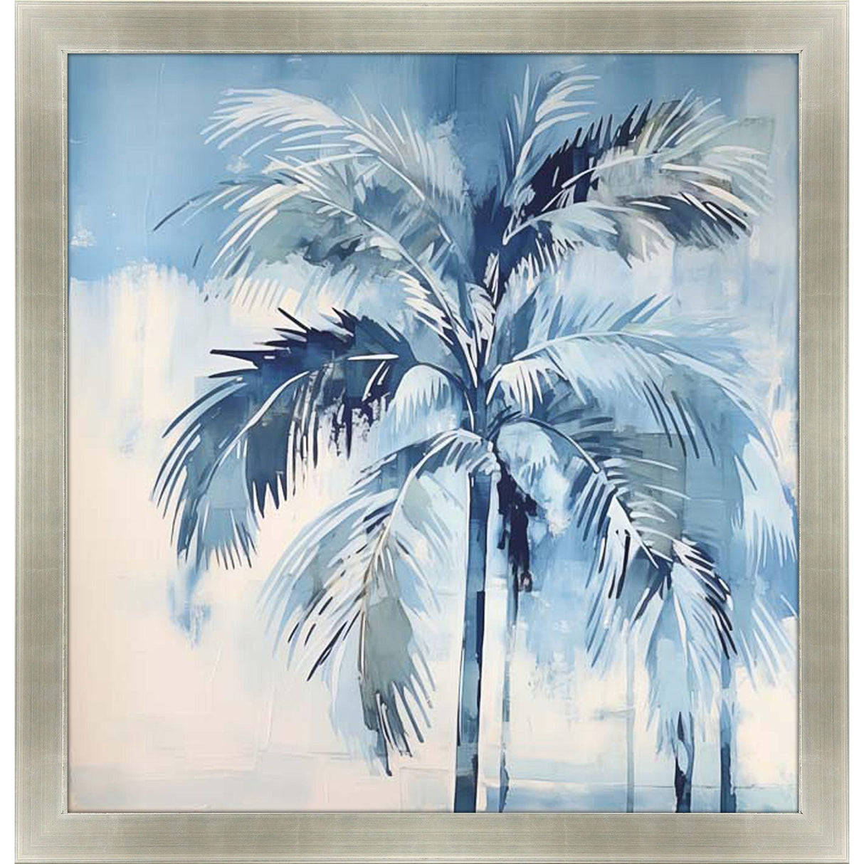 Paragon Indigo Paradise III Blue 35 X 35 X 2 Wall Art