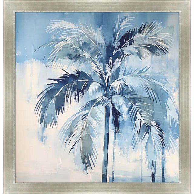 Paragon Indigo Paradise III Blue 35 X 35 X 2 Wall Art