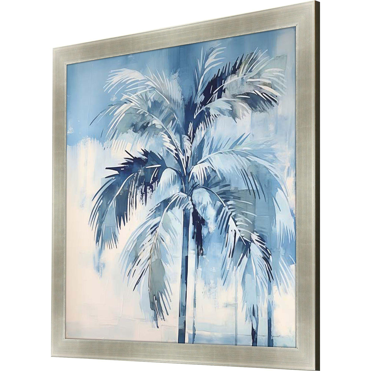 Paragon Indigo Paradise III Blue 35 X 35 X 2 Wall Art