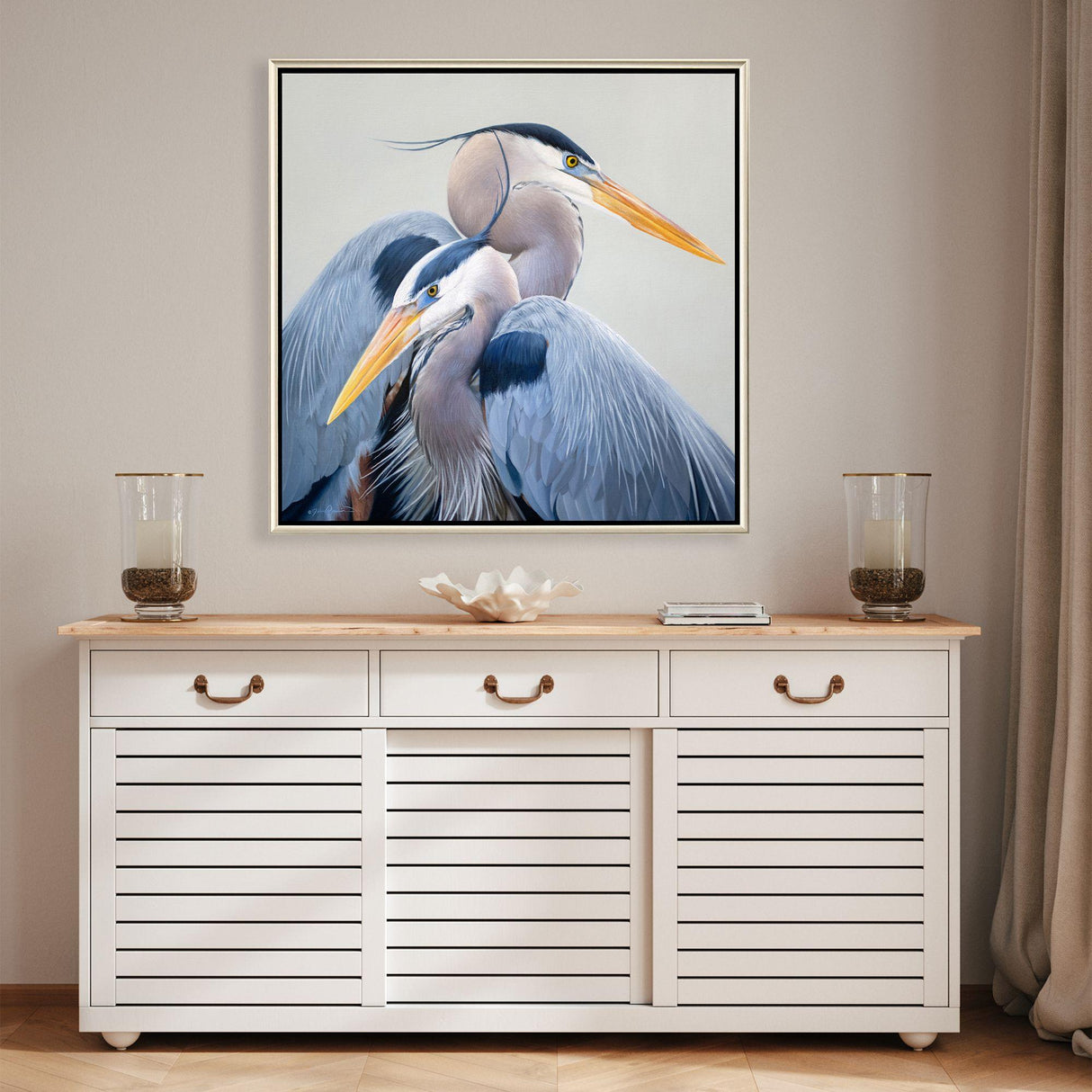 Paragon Harmony Blue 38 X 38 X 3 Wall Art