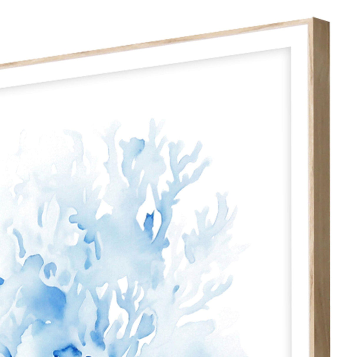 Paragon Indigo Coral S/4 Blue 25 X 19 X 2 Wall Art