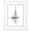 Paragon Mirrored Sailboat I Blue 34 X 28 X 1 Wall Art