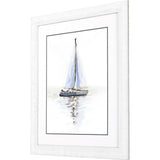 Paragon Mirrored Sailboat I Blue 34 X 28 X 1 Wall Art