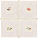 Paragon Coastal Medley S/4 Beige 15 X 15 X 2 Wall Art