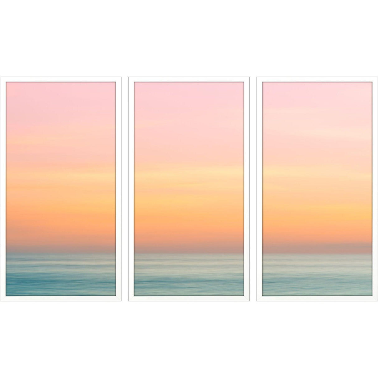 Paragon Expanse S/3 Yellow 37 X 19 X 2 Wall Art