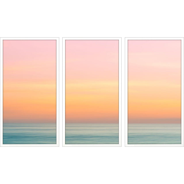 Paragon Expanse S/3 Yellow 37 X 19 X 2 Wall Art