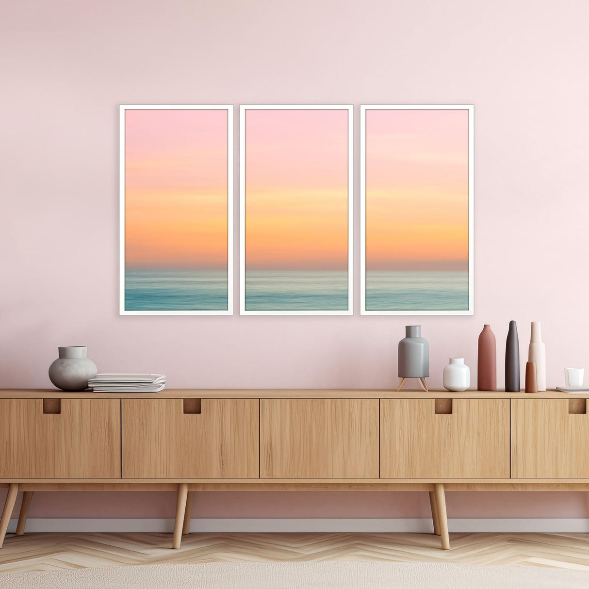 Paragon Expanse S/3 Yellow 37 X 19 X 2 Wall Art